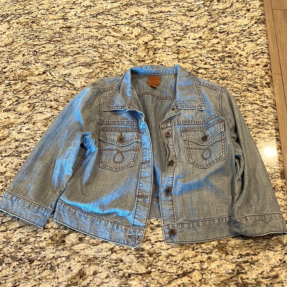 Lucky Brand womens denim jacket